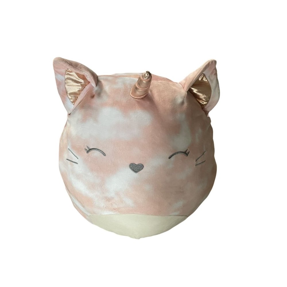 Large SquishMallow 18" Feodora‎ Cat Unicorn KellyToys Plush Doll Toy Cute! Pink!